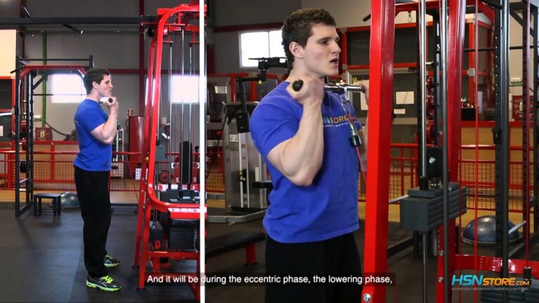 ¿Cómo construir una buena rutina de biceps en polea?